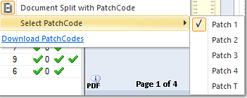 4. PatchCode Split