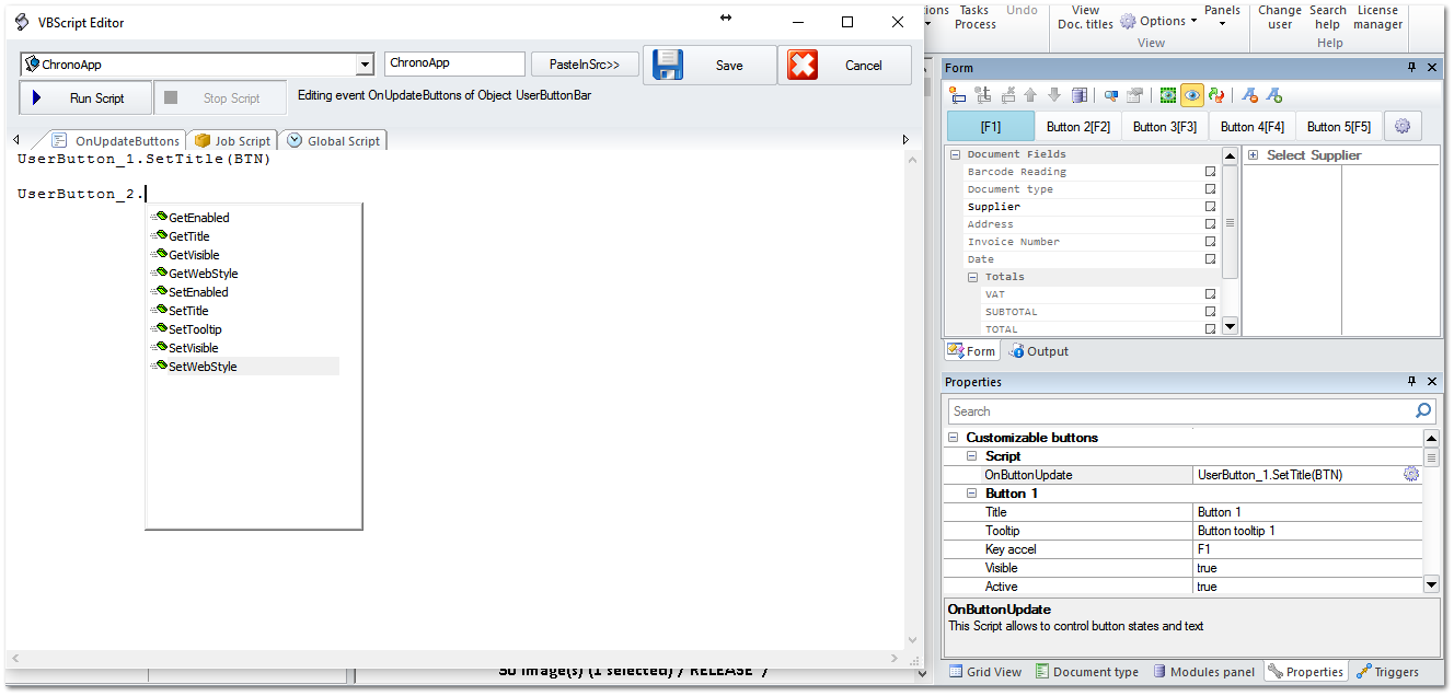 3.5.3.8.1. Examples for Customizables Buttons
