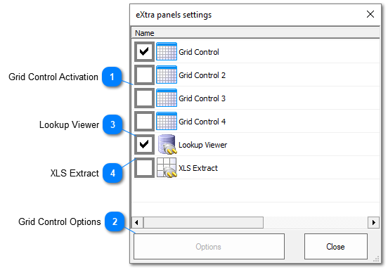 3.4.14.5. eXtra Panels Settings