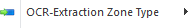 4. OCR Extraction Zone Type Menu