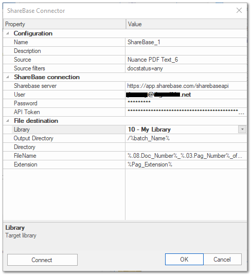3.2.11.3.9. ShareBase Destination Export Module