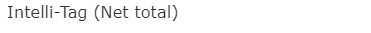 1. Current Intelli-Tag